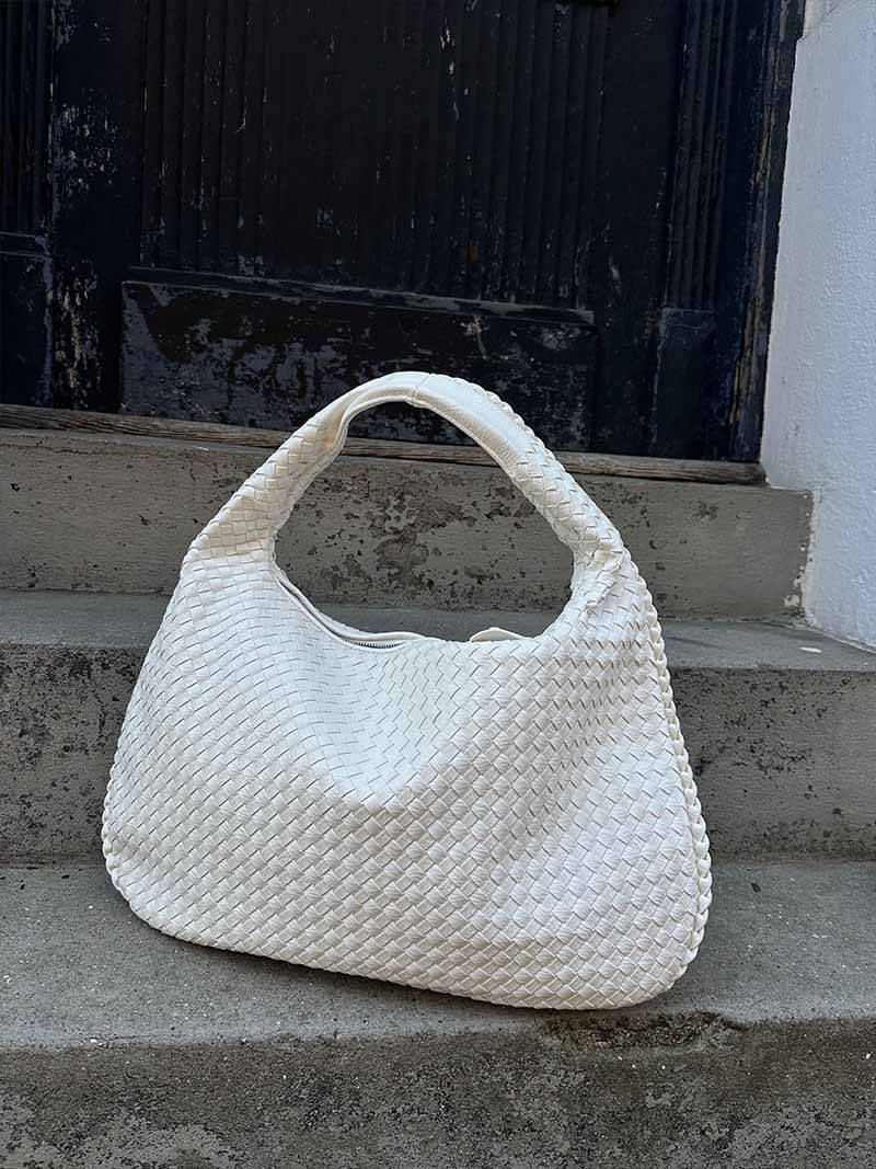 Women’s Shoulder Bag Spacious Soft Woven Style