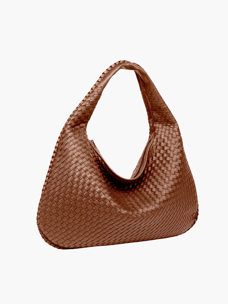 Women’s Shoulder Bag Spacious Soft Woven Style