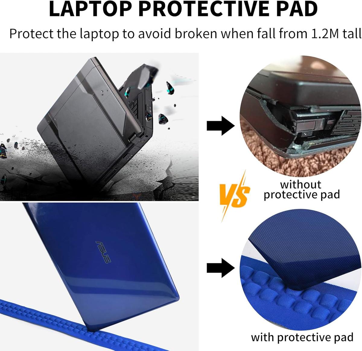 Anti-Theft Travel Laptop Backpack with USB Port and Organized Storage