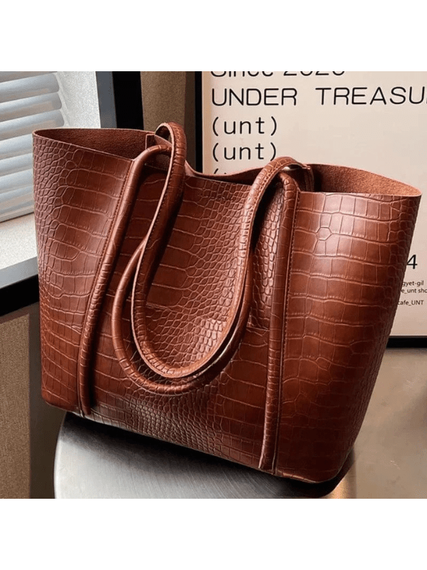 Women’s Everyday Shoulder Bag Spacious Printed Design