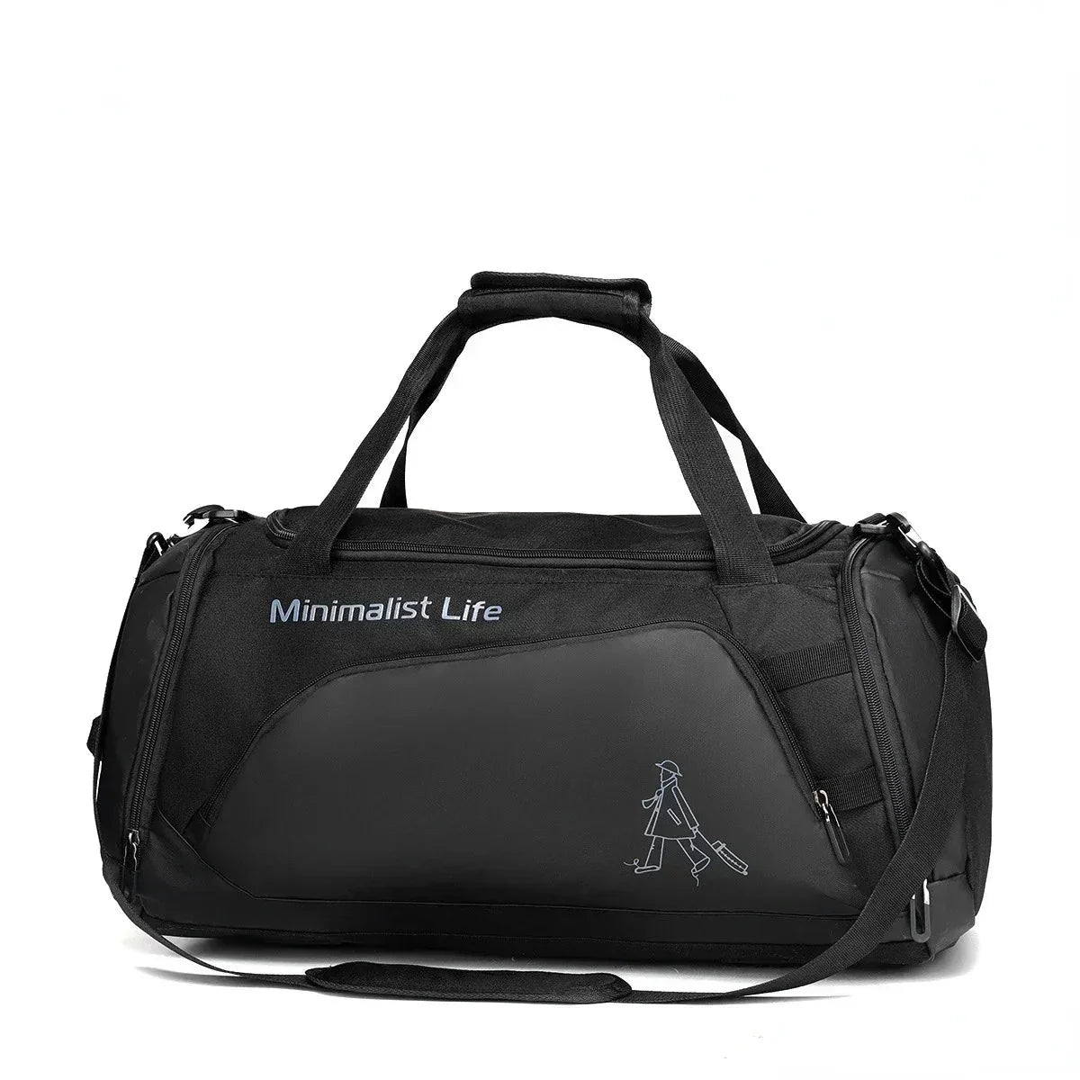 Unisex Sports Duffel Bag Water-Resistant Gym & Weekend Carryall