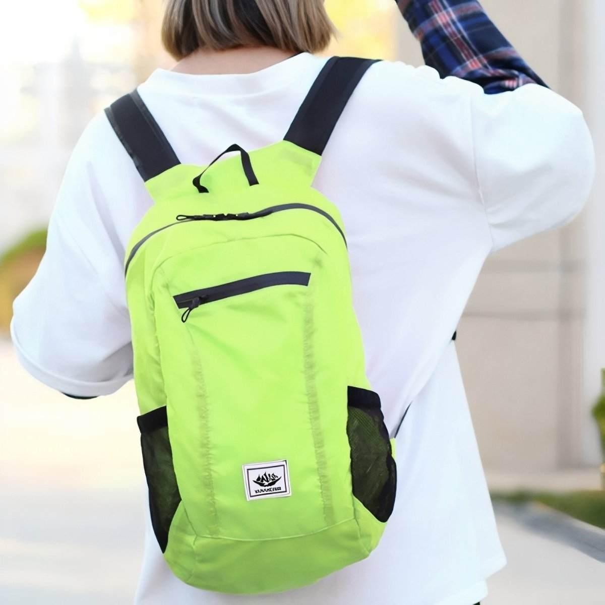 Waterproof Foldable Hiking Backpack Lightweight Packable Outdoor Daypack