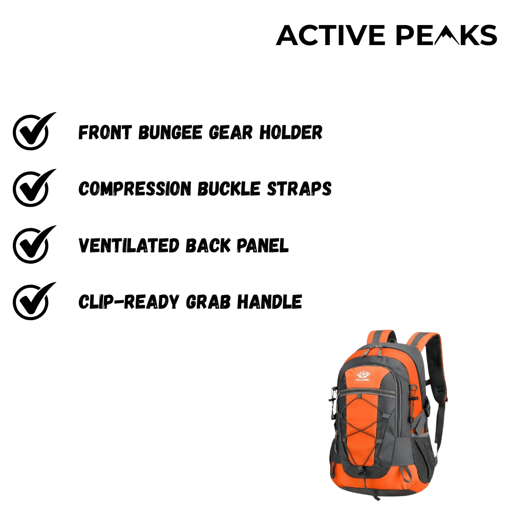 Hiking Backpack 30L Lightweight Waterproof Outdoor Pack