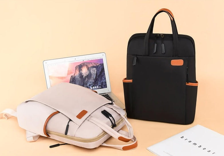 Lightweight Anti-Theft Travel Backpack with Hidden Zipper Security
