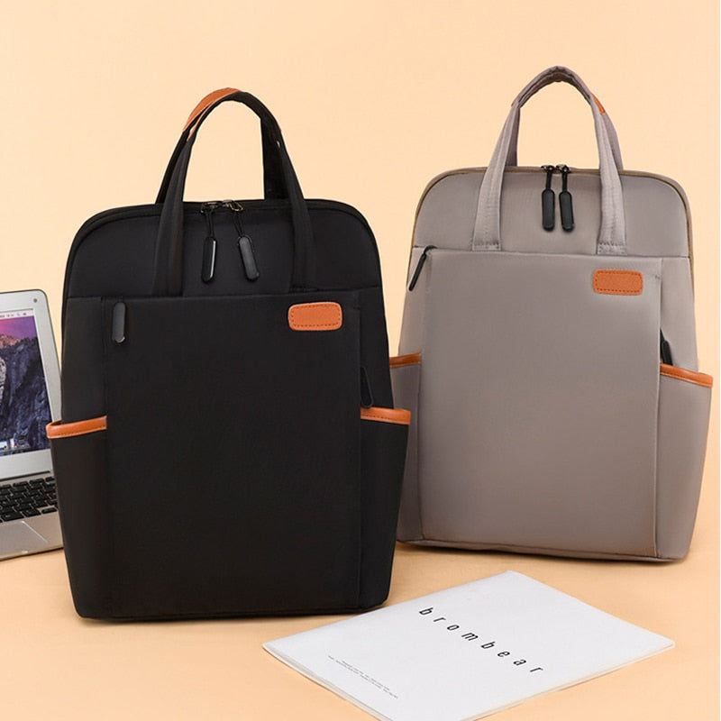Lightweight Anti-Theft Travel Backpack with Hidden Zipper Security