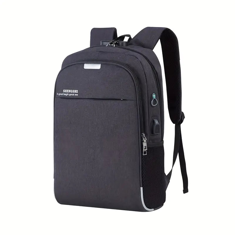 Atlas | Men's Anti-Theft Business Laptop Backpack with USB & Headphone Ports