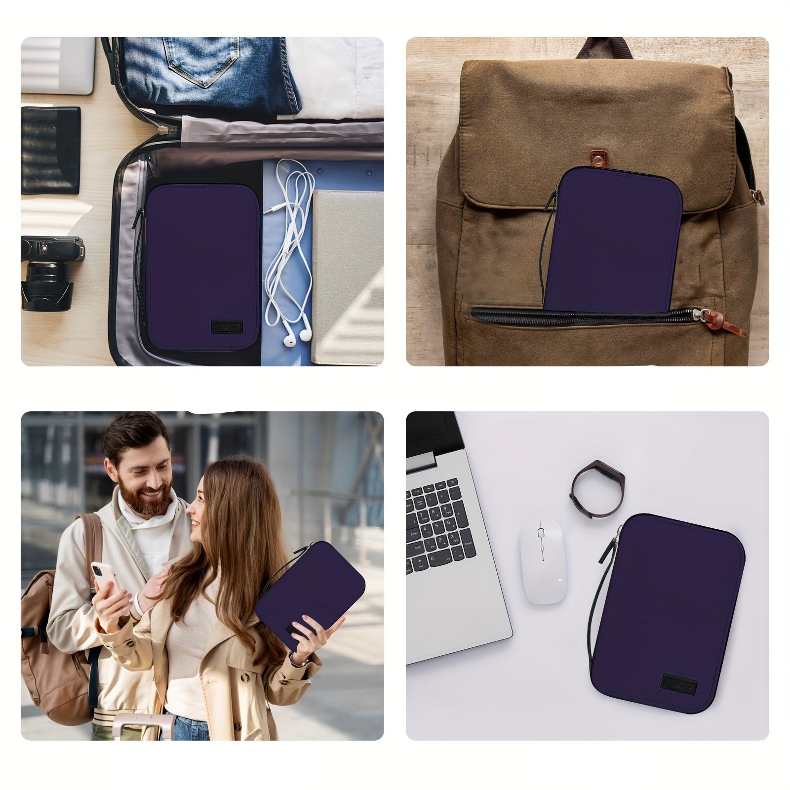 RFID-Secure Family Travel Wallet