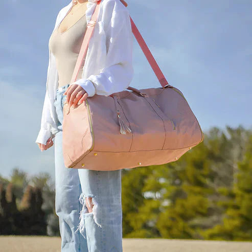 Compact Luxury Travel Garment Duffel Bag