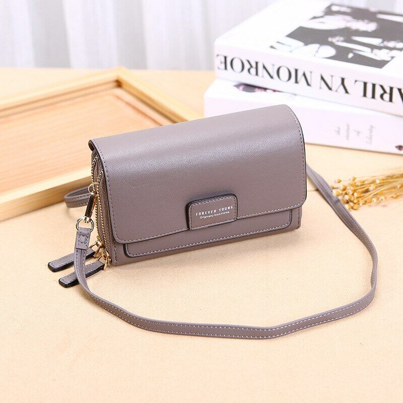 Versatile Crossbody Bag for Organized Essentials in Compact Wallet