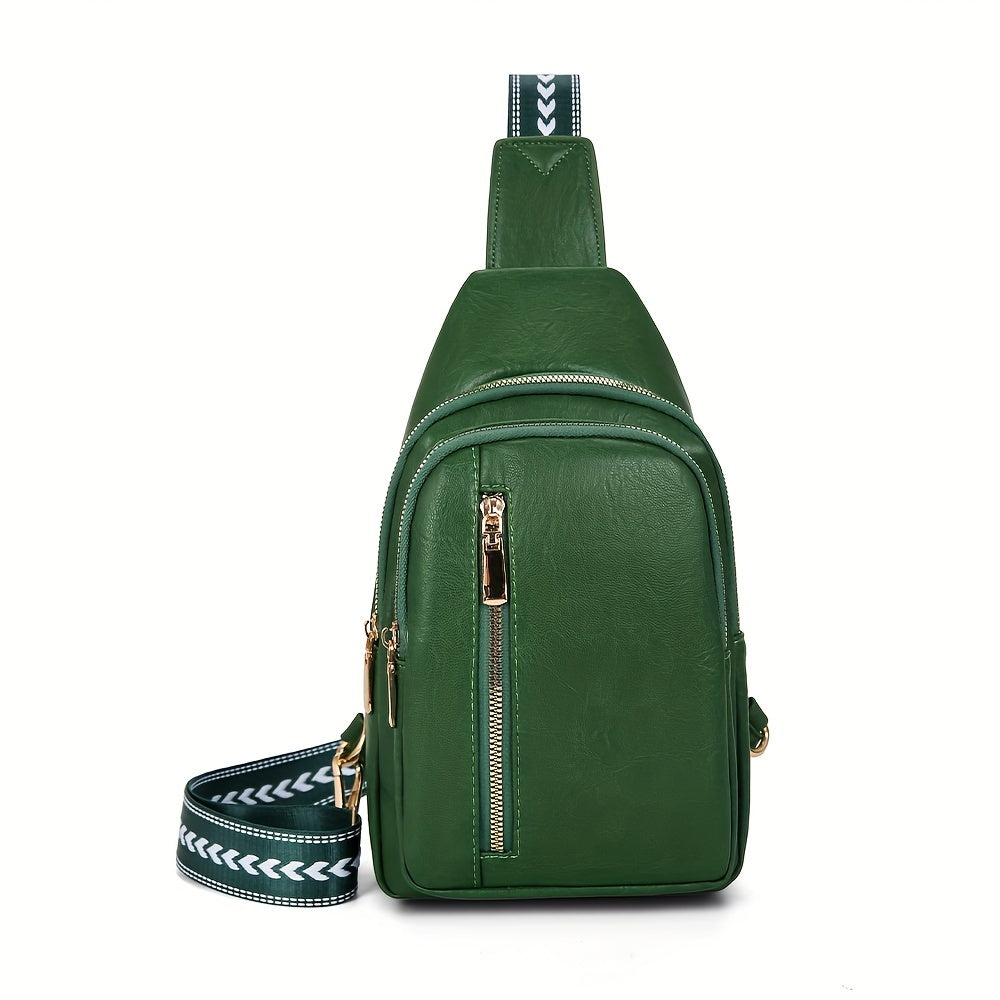 Women's Vintage Charm Large Crossbody Bag