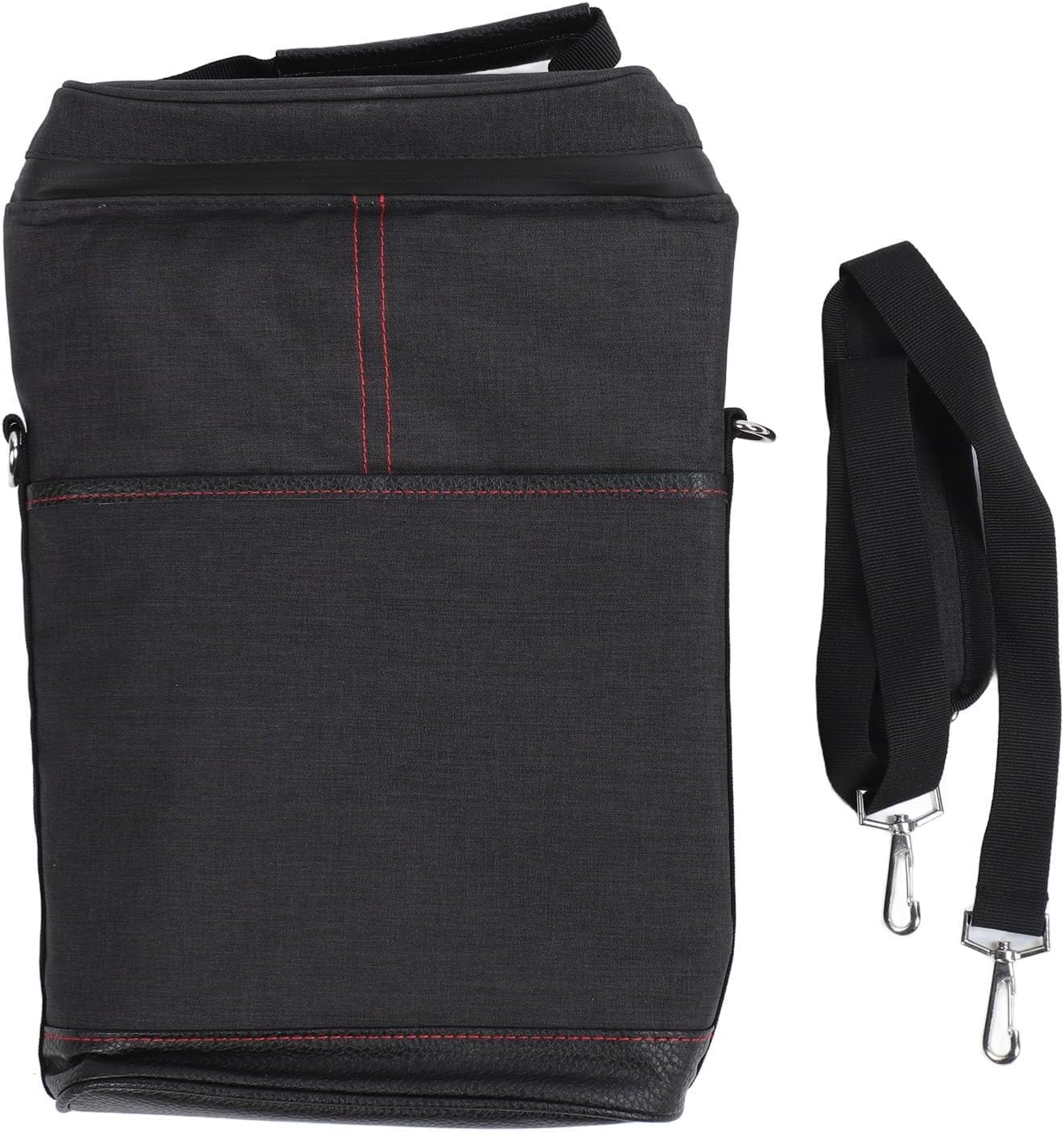 Insulated Wine Tote Bag For Two Bottles With Leakproof Divider And Strap