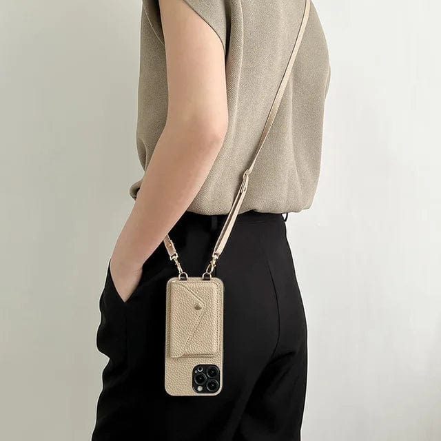 Crossbody Phone Case with Strap and Cardholder