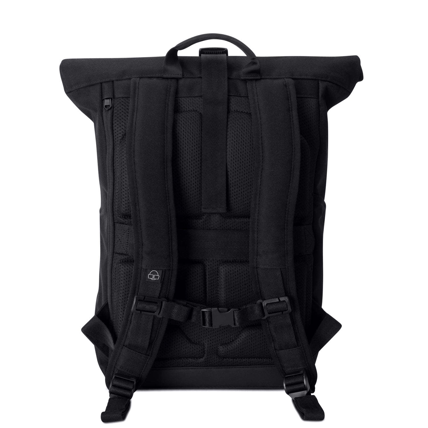 Versatile Roll Top Backpack for Work Travel with 16 Inch Laptop Fit