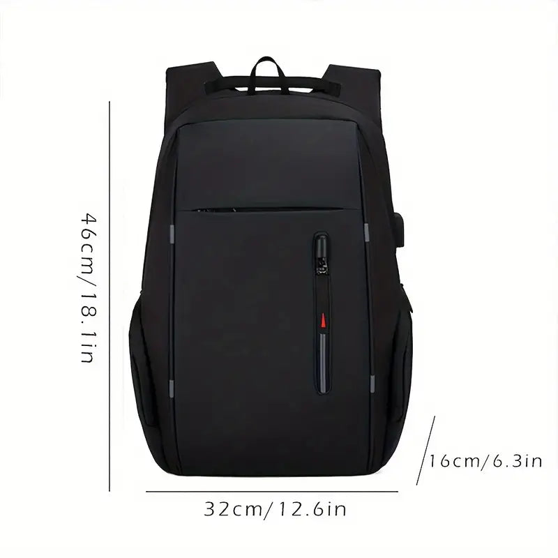 Mason | Anti-theft Waterproof Laptop Rucksack Large Travel Backpack with USB Charging Port