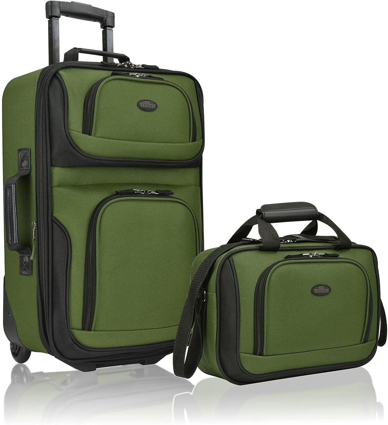 Lightweight 2-Piece Carry-On Travel Set With Expandable Design