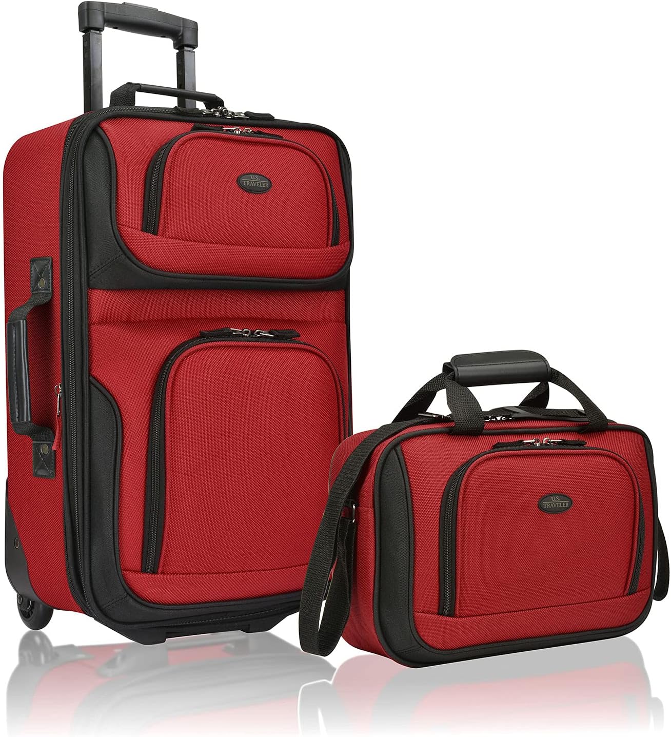 Lightweight 2-Piece Carry-On Travel Set With Expandable Design