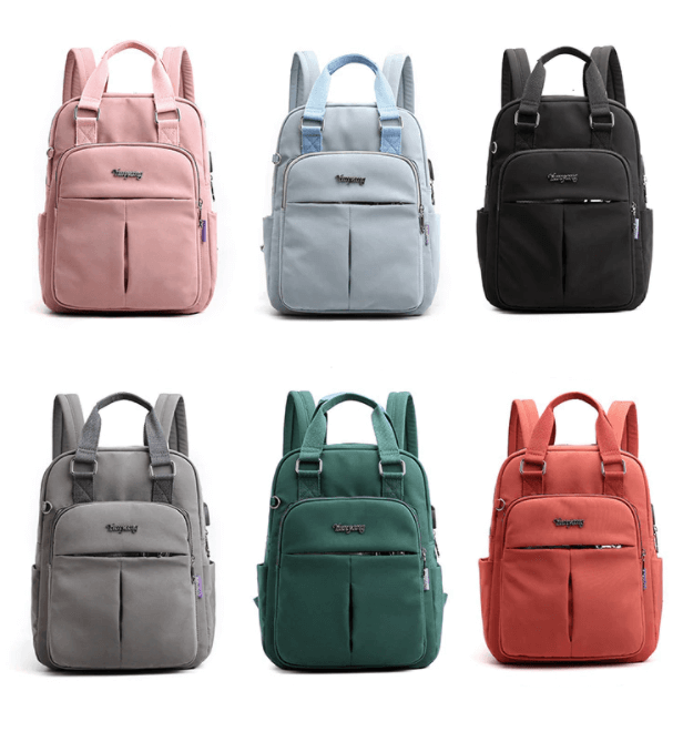 Women's Water-Resistant Anti-Theft Backpack with Multi-Compartment StorageTheft Backpack – Multi-Compartment Design