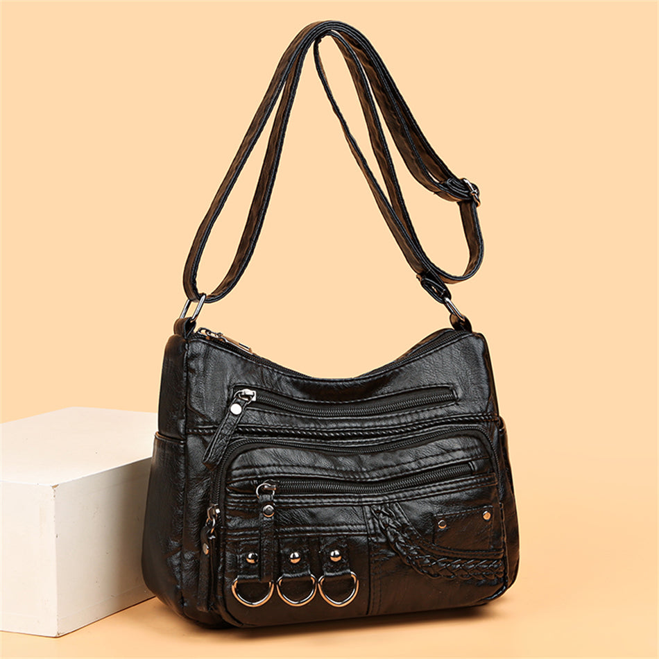 Classic Women's Handbag With Spacious Interior And Shoulder Carry