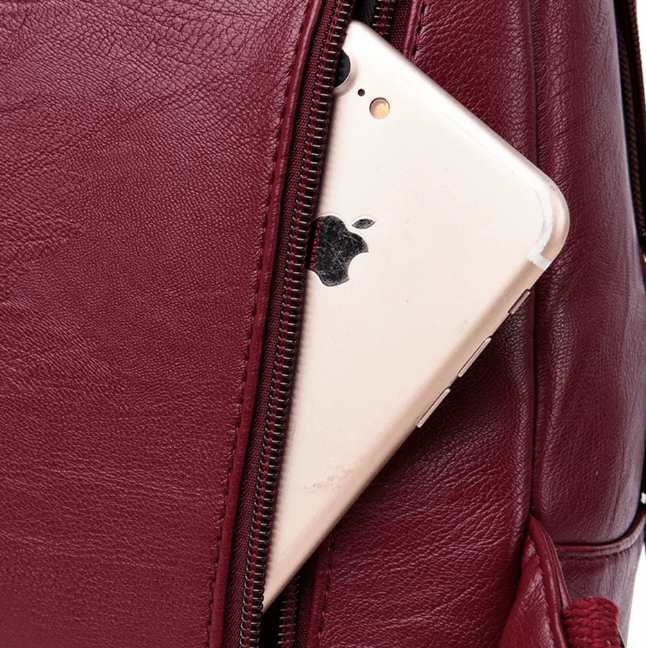 Women’s Water-Resistant Backpack with Multi-Compartments for Everyday Use