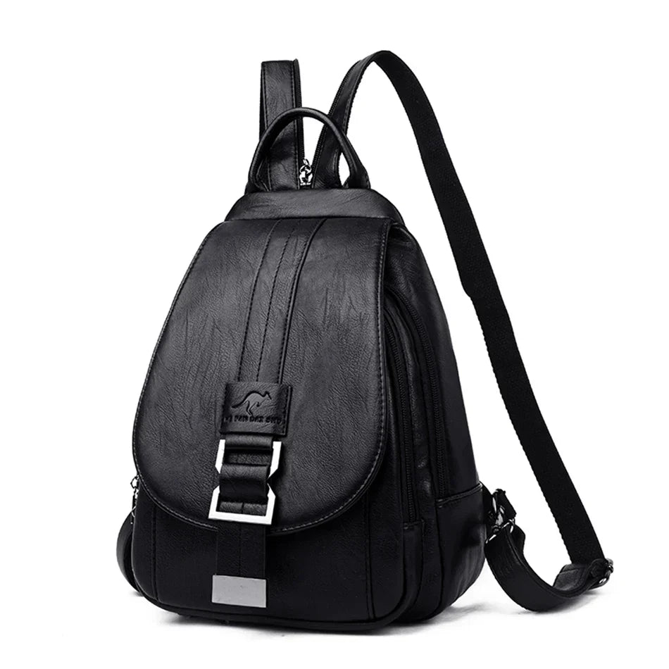 Women’s Water-Resistant Backpack with Multi-Compartments for Everyday Use