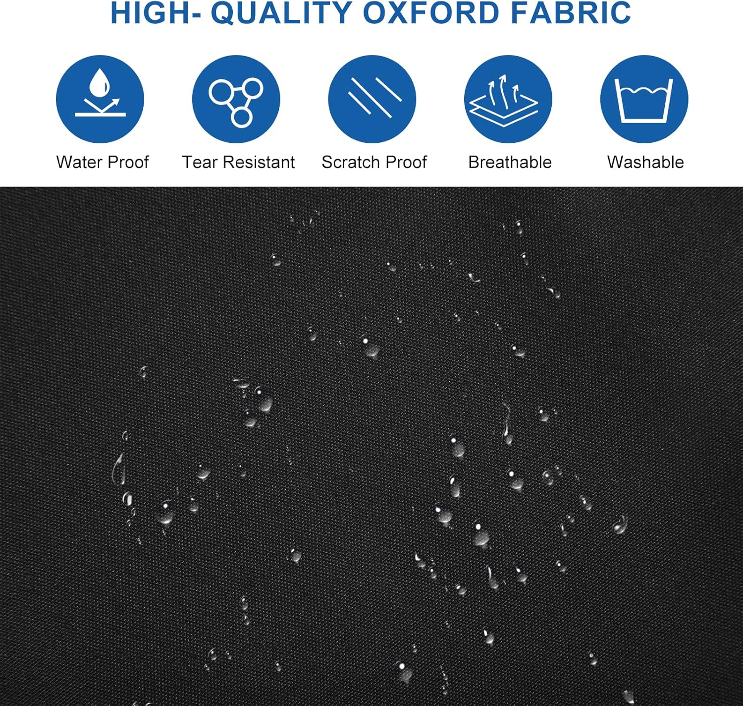 Travel Garment Bag with Extra Capacity, Clear Window and Accessory Pockets