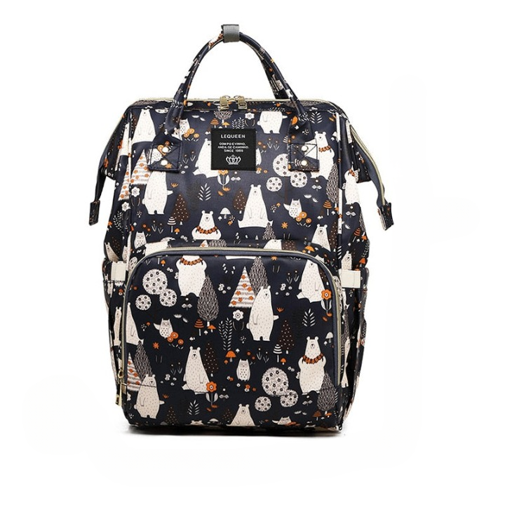 Baby Nappy Backpack with Organised Storage and Travel Pockets