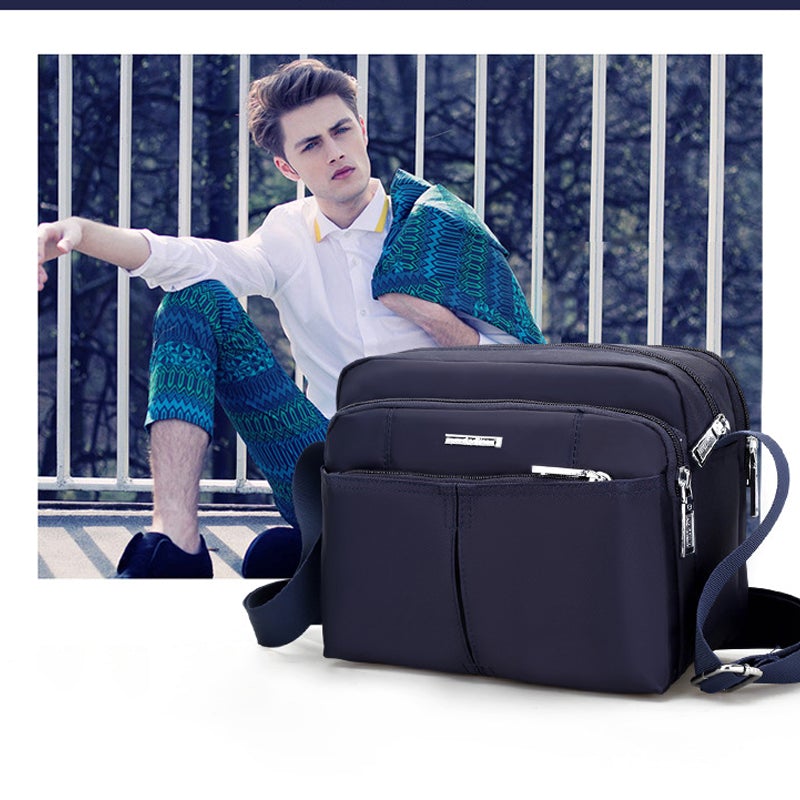 Mason | Water-Resistant Multi-Compartment Crossbody Bag