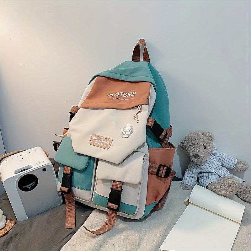 Grace | Women's Colour Block Travel Backpack | Large Capacity