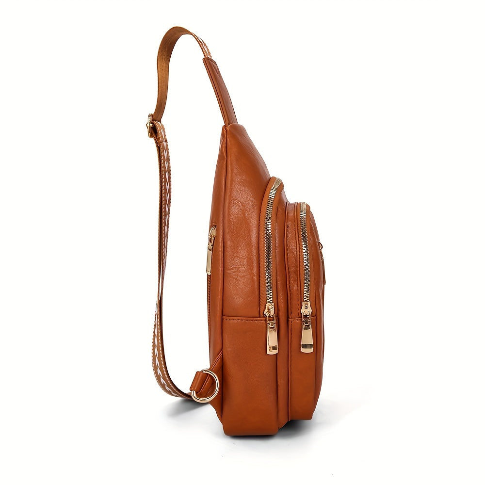 Women's Vintage Charm Large Crossbody Bag