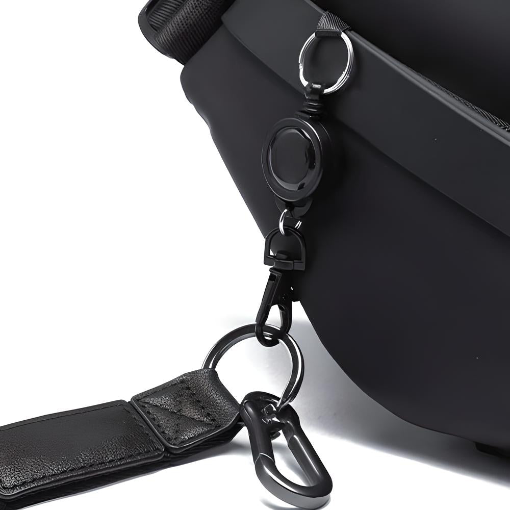 Jack | Anti-Theft Obsidian Sling Crossbody Bag