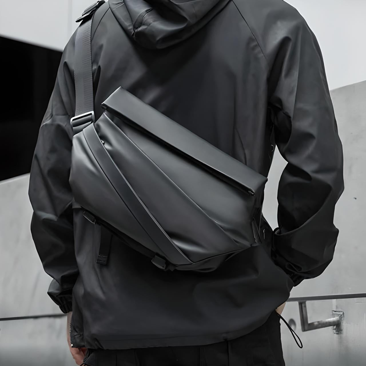 Jack | Anti-Theft Obsidian Sling Crossbody Bag