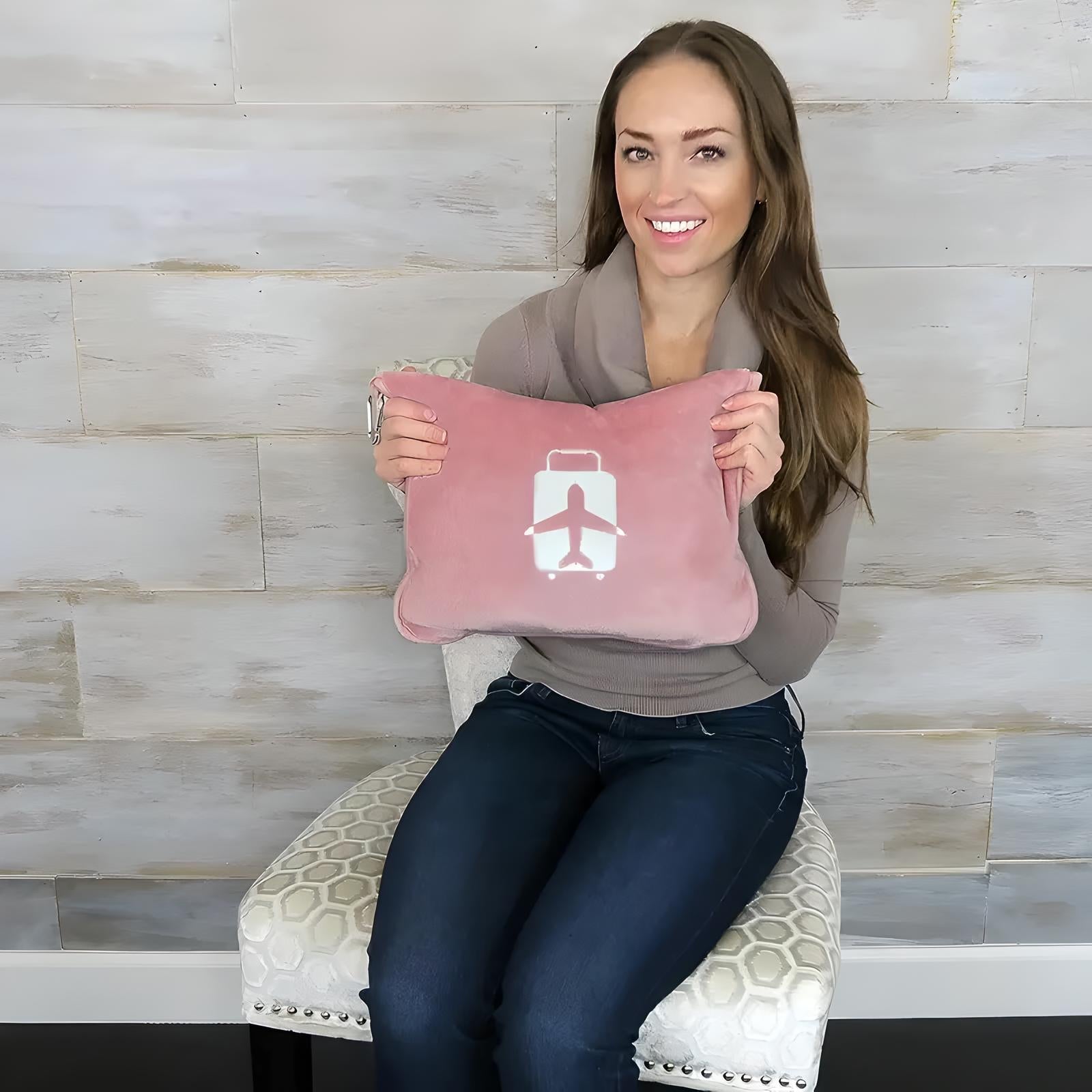 Women's TravelBuddy 2-in-1 Pillow & Blanket