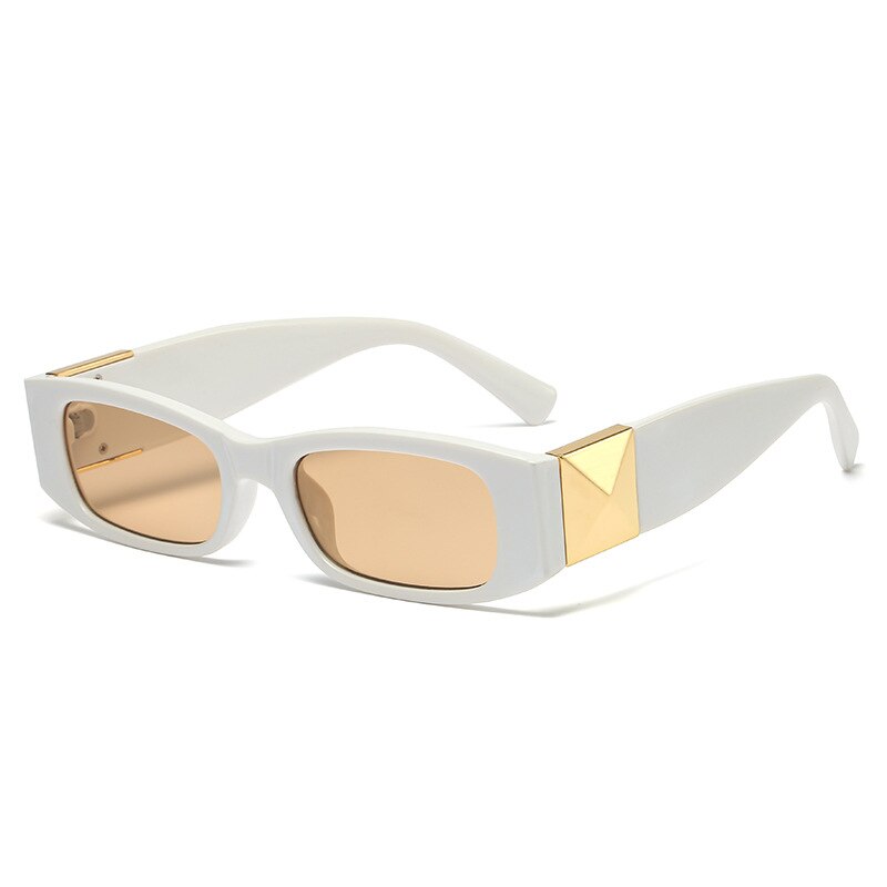 Vintage Small Frame Square Sunglasses Women For Men Fashion Luxury Brand Designer Trend Travel Punk Sun Glasses UV400