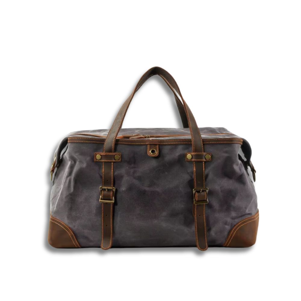 Henry | Large Waxed Canvas Travel Weekender Duffle Bag