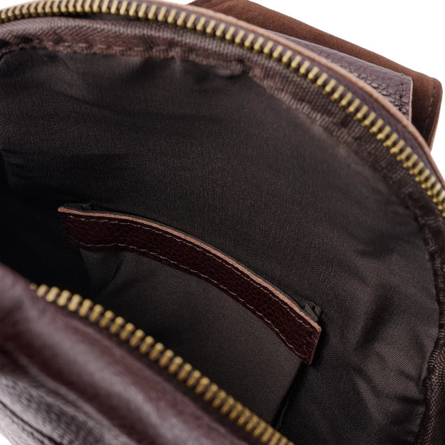 Aidan | Compact Leather Crossbody Bag