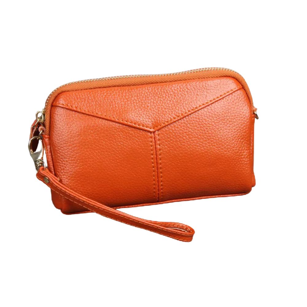 Lena | Genuine Leather Coin Purse Travel Wallet