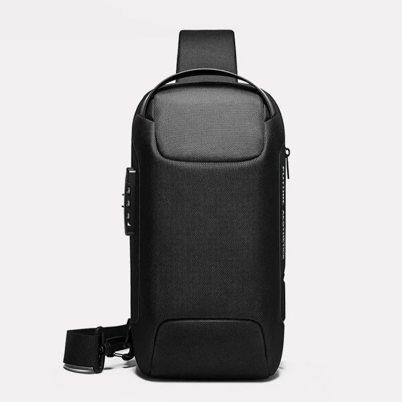 Men's Waterproof Anti-theft Crossbody Sling Travel Bag