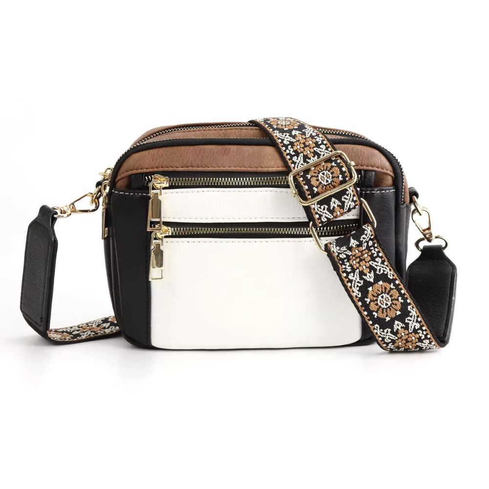 Lena | Quilted Vegan Women's  Leather Travel Crossbody Bag