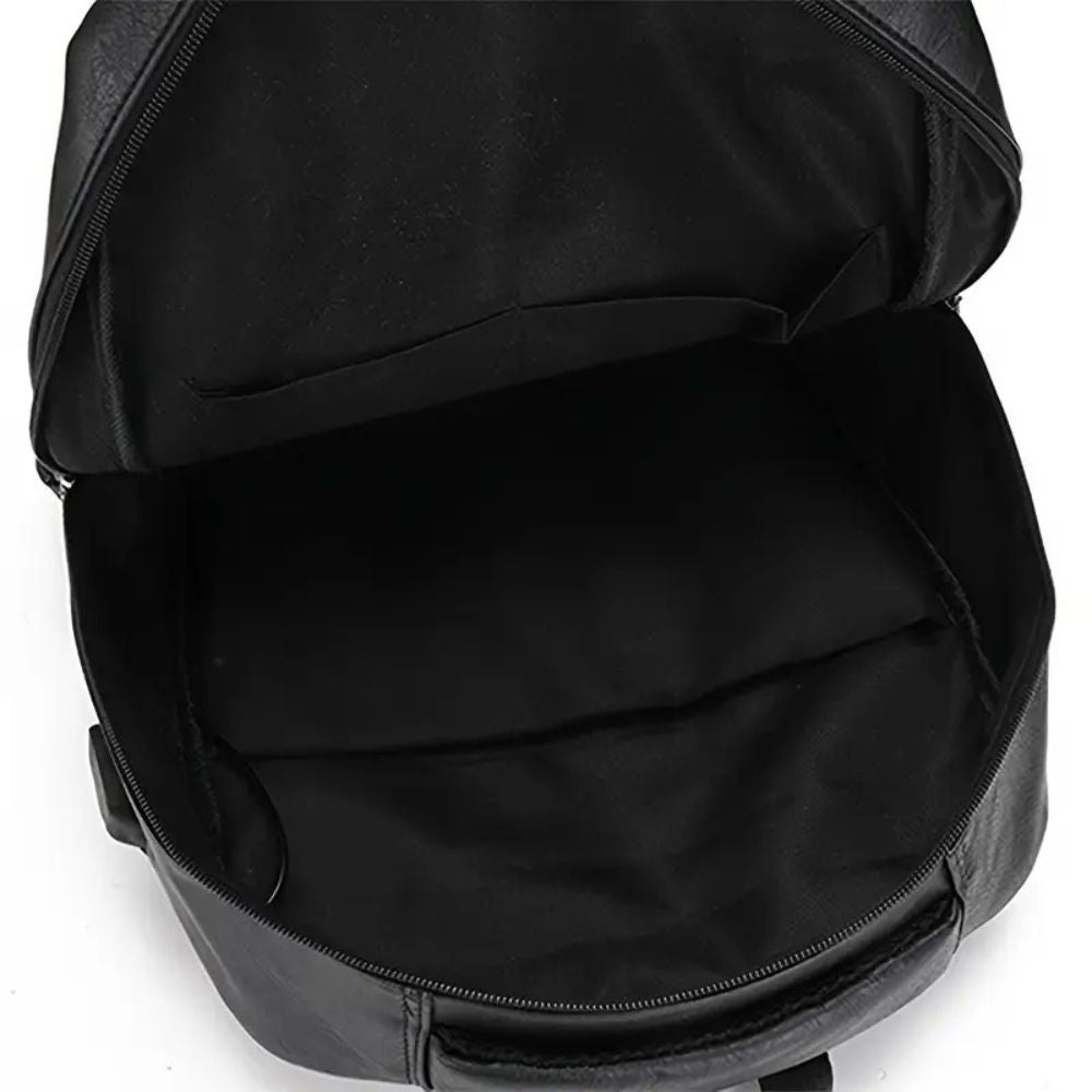Elliot | Men's Vintage PU Leather Travel Laptop Backpack