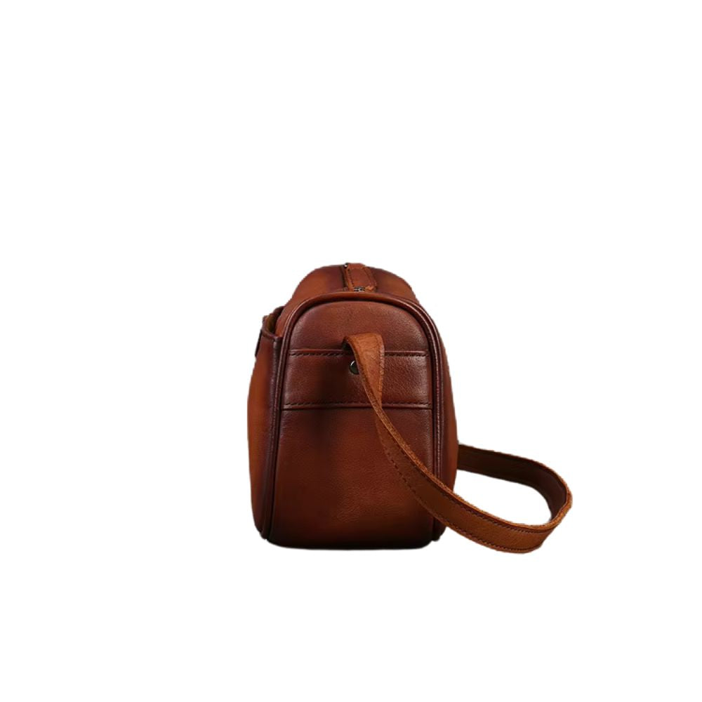 Carmen | Women's Vintage Genuine Leather Small Crossbody Bag