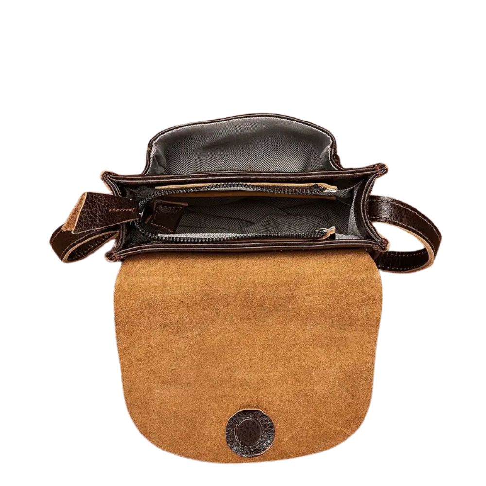 Alicia | Women's Vintage Genuine Leather Small Crossbody Bag