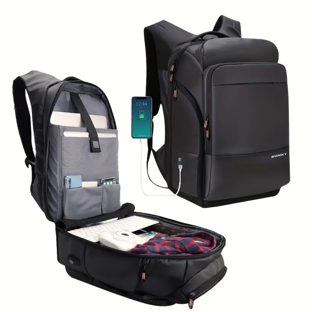 Men's Anti-Theft Waterproof Travel Laptop Backpack
