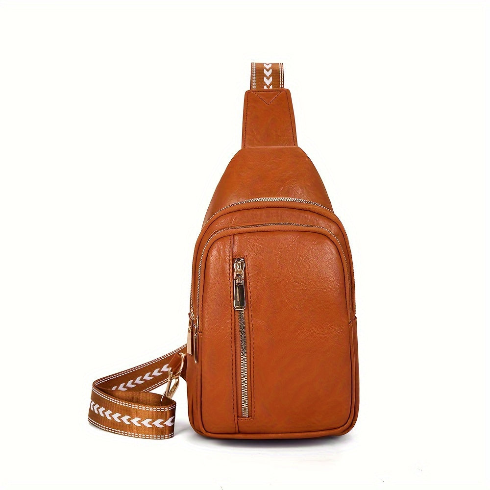 Women's Vintage Charm Large Crossbody Bag