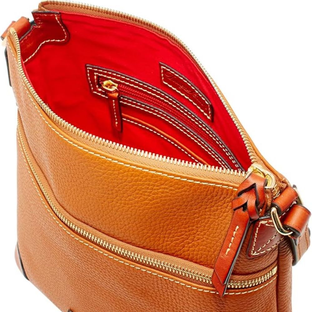 Amiyah | Women's Pebble Grain Leather Crossbody Bag