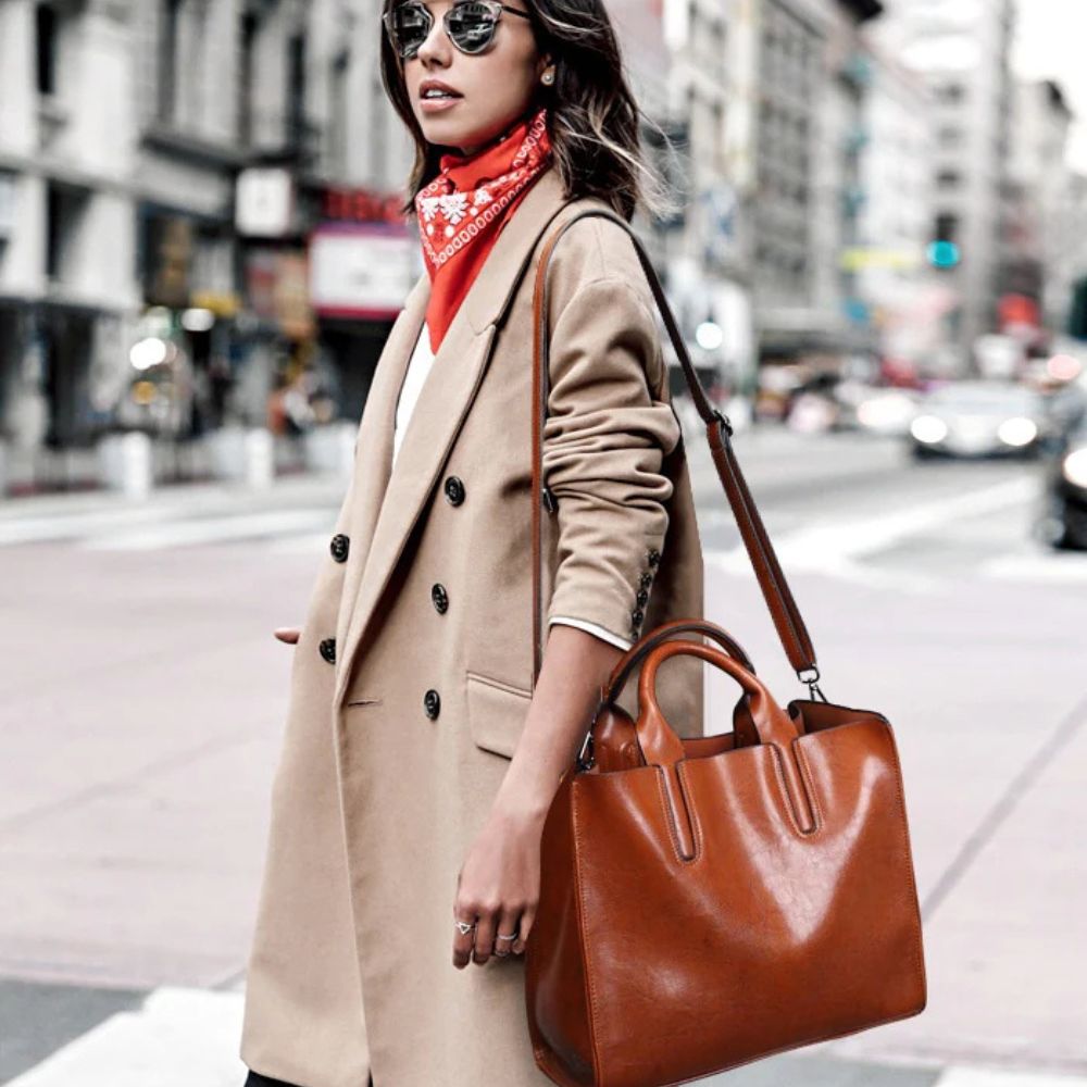 Isla | Women's Spanish Trunk Leather Crossbody Handbag