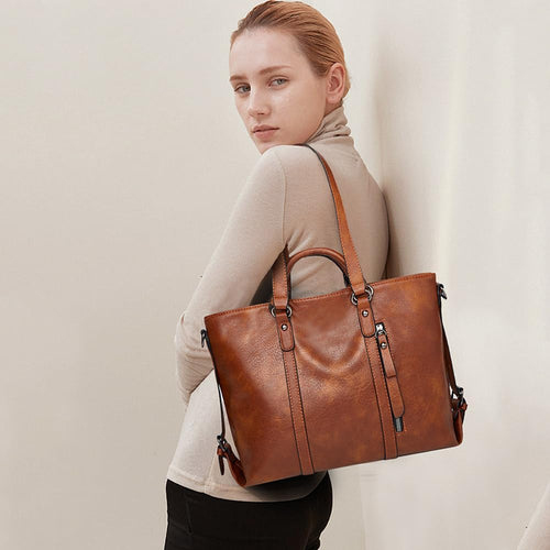 Aurora | Women's Vintage Chic PU Leather Crossbody Handbag