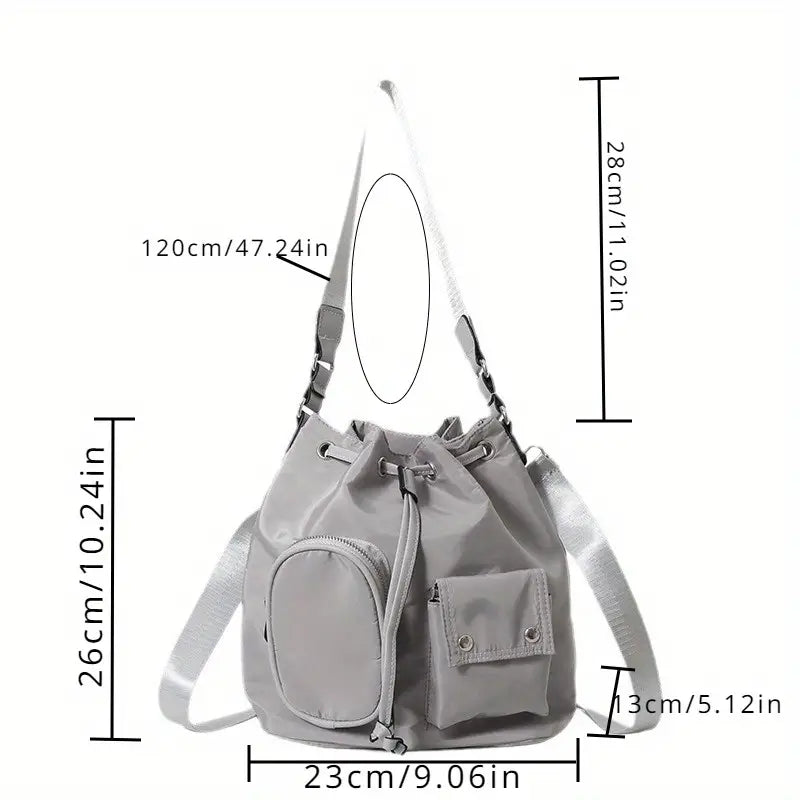 Grace | Women's Versatile Drawstring Crossbody Travel Bag