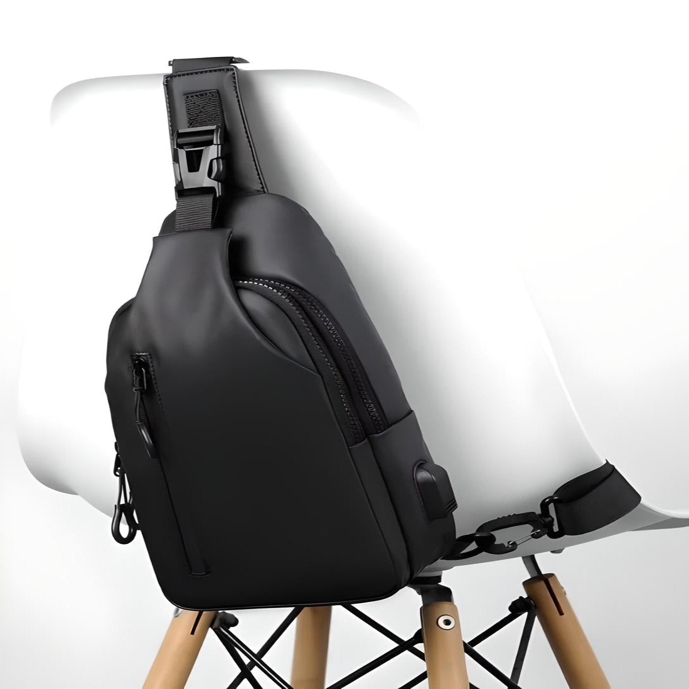 Men's Waterproof Anti-Theft Shoulder Crossbody Bag