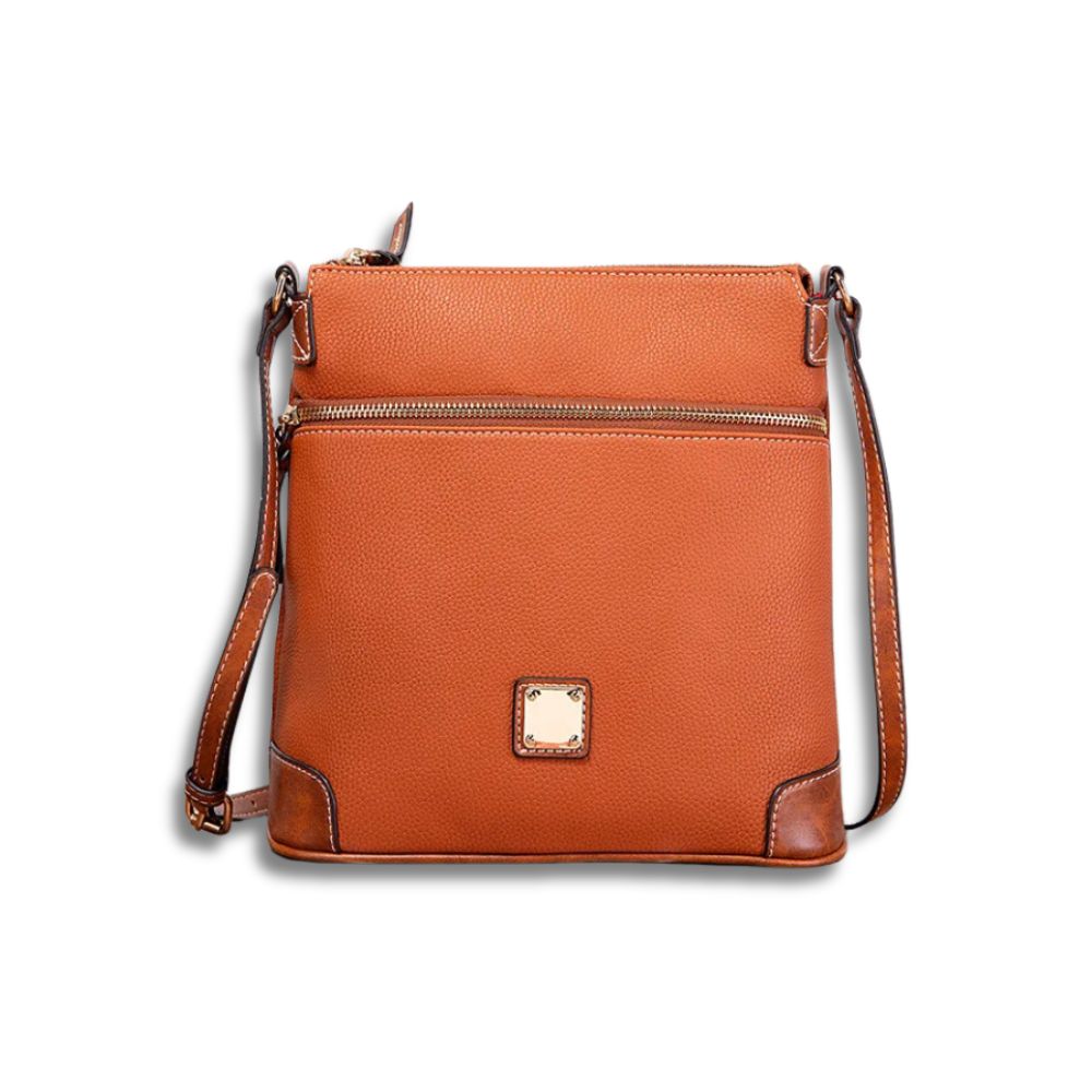 Amiyah | Women's Pebble Grain Leather Crossbody Bag
