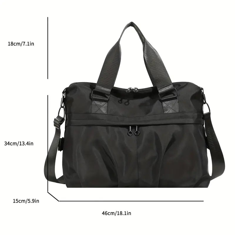Women's Large Capacity Crossbody Messenger Handbag